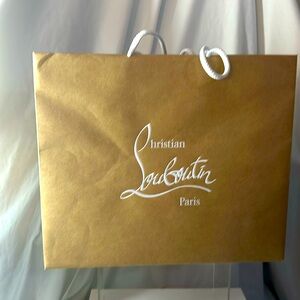 Brand NEW LOUBOUTIN LARGE ICONIC SHOPPING BAG
